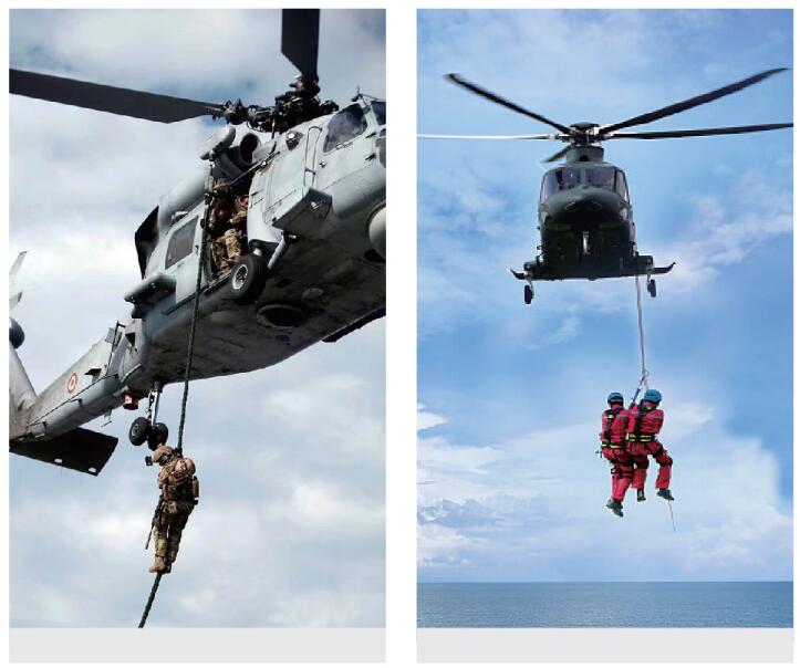 直升機(jī)索降繩 直升機(jī)索降繩