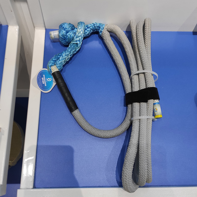 自帶纖維軟卸扣的帆船繩 自帶纖維軟卸扣的帆船繩